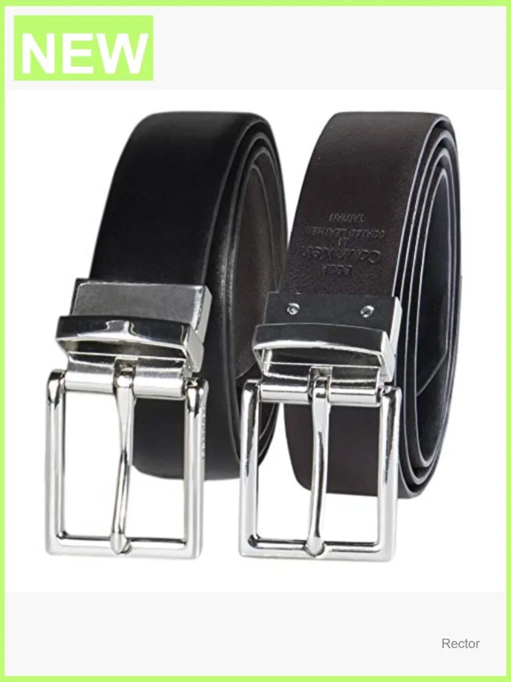Reversible 2-in-1 Harness Belt for Jeans & Dresses (Black/Brown)